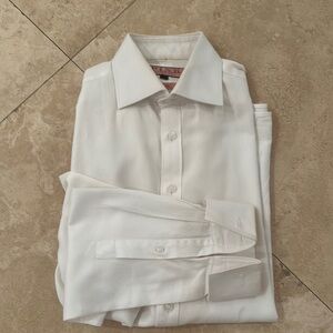 Thomas PINK Men French cuff dress shirt